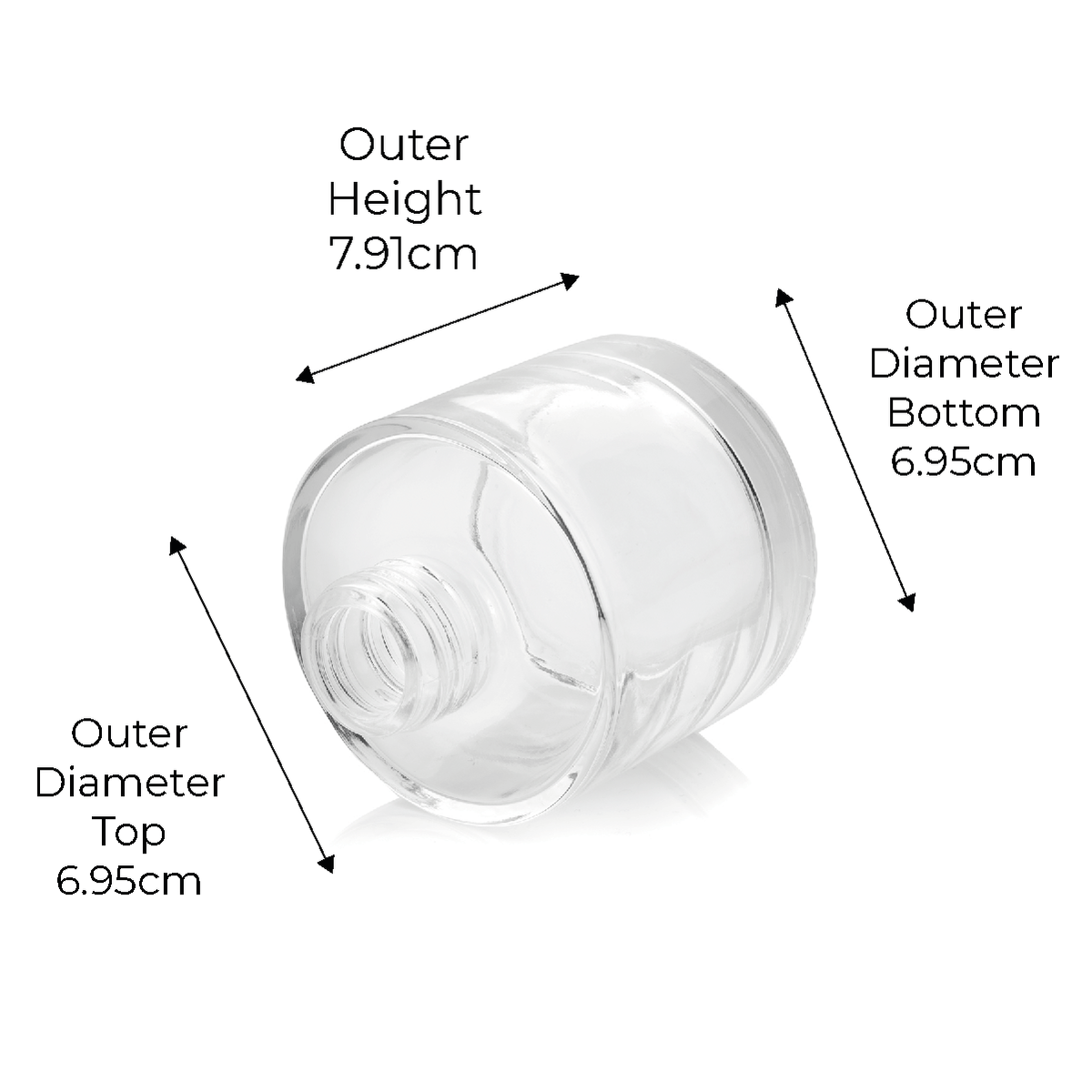 Low prices for a large selection of high-quality products at 100ml Squat  Circular Diffuser Bottle - Clear (Box of 6) Candle Shack